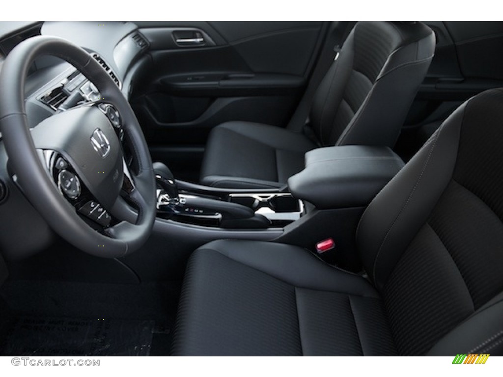 Black Interior 2017 Honda Accord Sport Sedan Photo #115343861