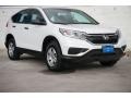 2016 White Diamond Pearl Honda CR-V LX  photo #1