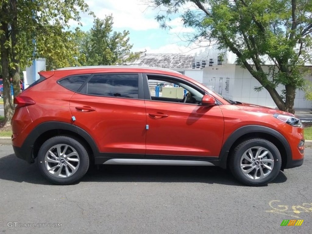 Sedona Sunset 2017 Hyundai Tucson SE AWD Exterior Photo #115347554