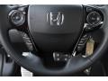 Black 2017 Honda Accord Sport Sedan Steering Wheel