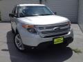 2013 Ingot Silver Metallic Ford Explorer XLT  photo #1