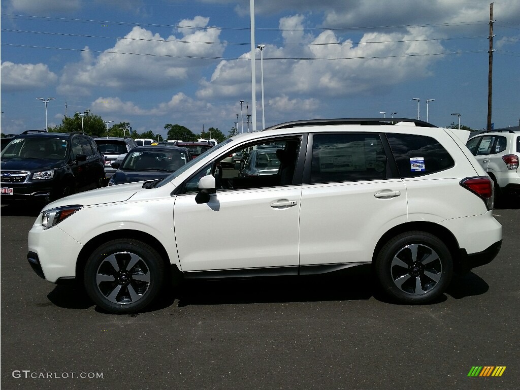 Crystal White Pearl 2017 Subaru Forester 2.5i Premium Exterior Photo #115350490