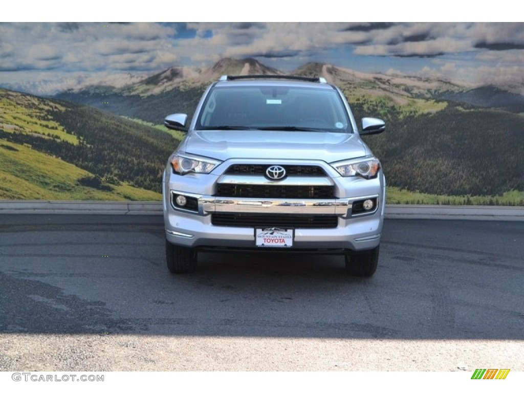 2016 4Runner Limited 4x4 - Classic Silver Metallic / Limited Redwood photo #2
