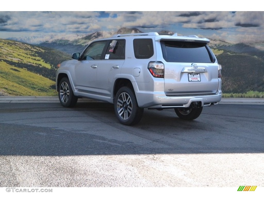 2016 4Runner Limited 4x4 - Classic Silver Metallic / Limited Redwood photo #3