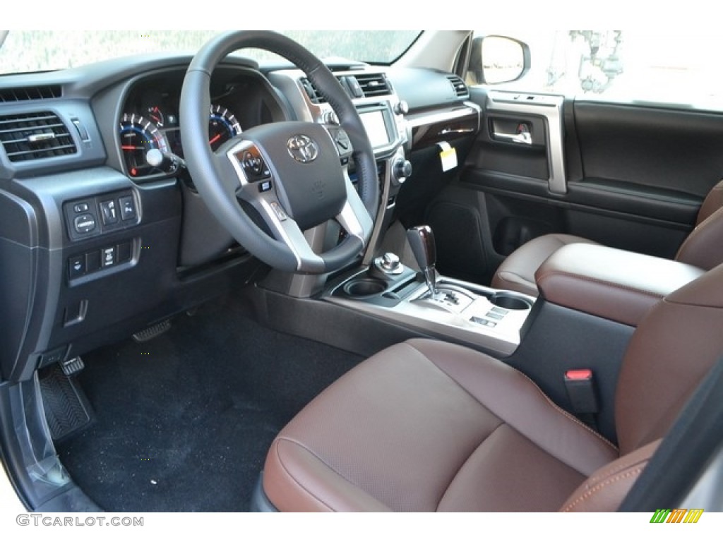 2016 4Runner Limited 4x4 - Classic Silver Metallic / Limited Redwood photo #5