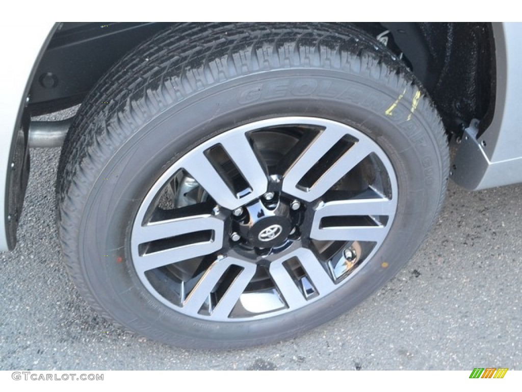 2016 4Runner Limited 4x4 - Classic Silver Metallic / Limited Redwood photo #9