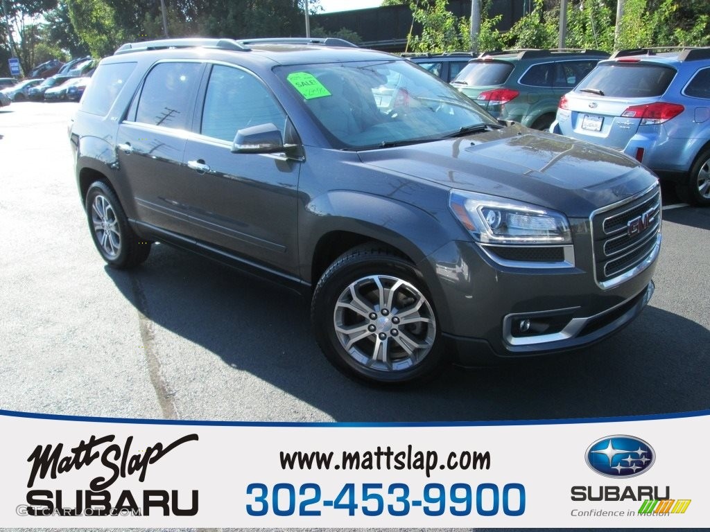 Cyber Gray Metallic GMC Acadia