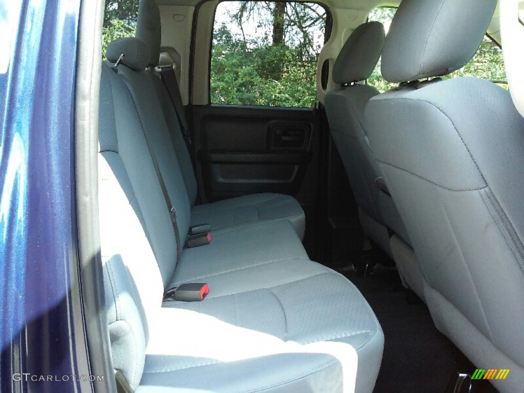 2014 1500 Express Quad Cab - True Blue Pearl Coat / Black/Diesel Gray photo #12