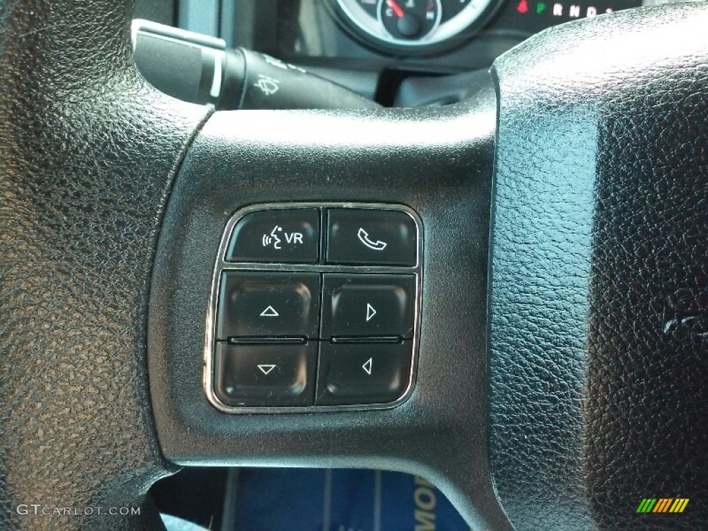 2014 1500 Express Quad Cab - True Blue Pearl Coat / Black/Diesel Gray photo #16