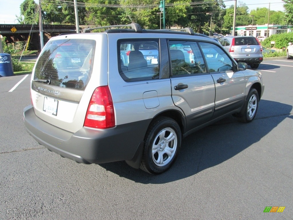 2005 Forester 2.5 X - Crystal Gray Metallic / Gray photo #6