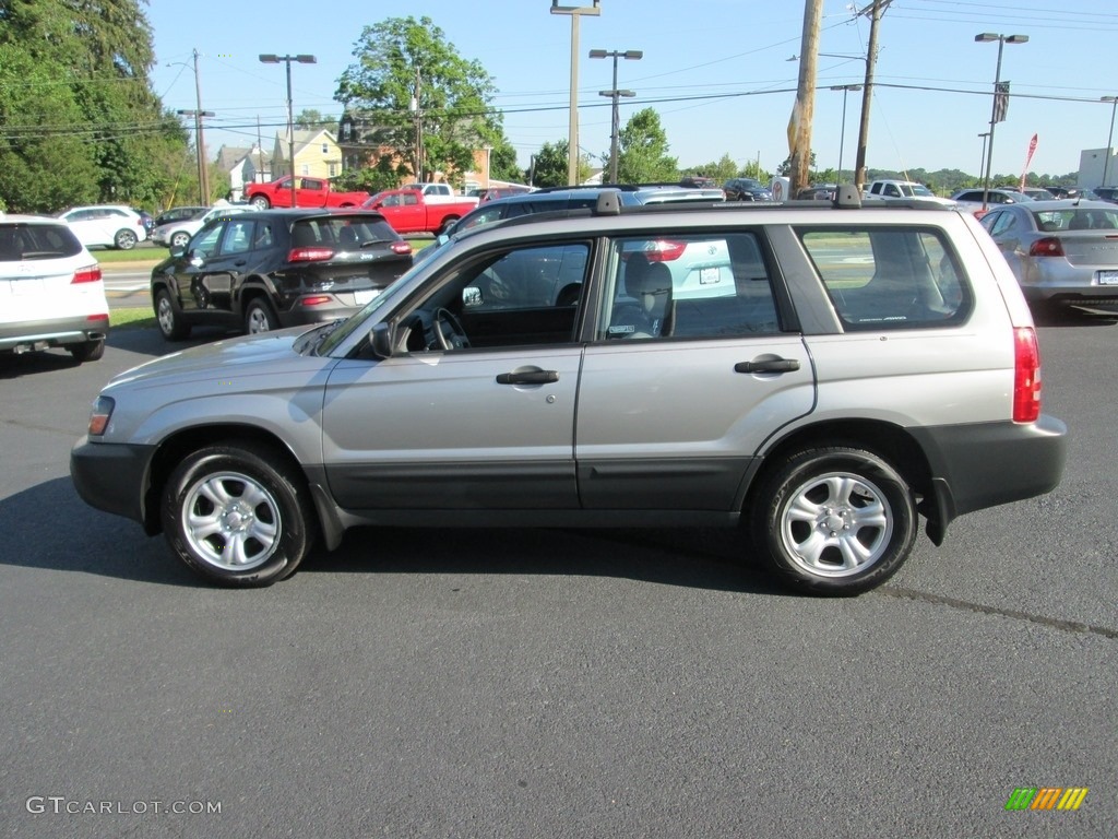 2005 Forester 2.5 X - Crystal Gray Metallic / Gray photo #9