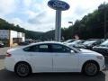 2013 White Platinum Metallic Tri-coat Ford Fusion Titanium #115350306