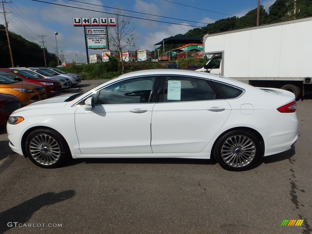 2013 Fusion Titanium - White Platinum Metallic Tri-coat / Charcoal Black photo #5