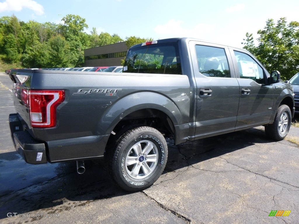 2016 F150 XL SuperCrew 4x4 - Magnetic / Medium Earth Gray photo #2