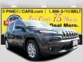 Granite Crystal Metallic 2017 Jeep Cherokee Latitude 4x4