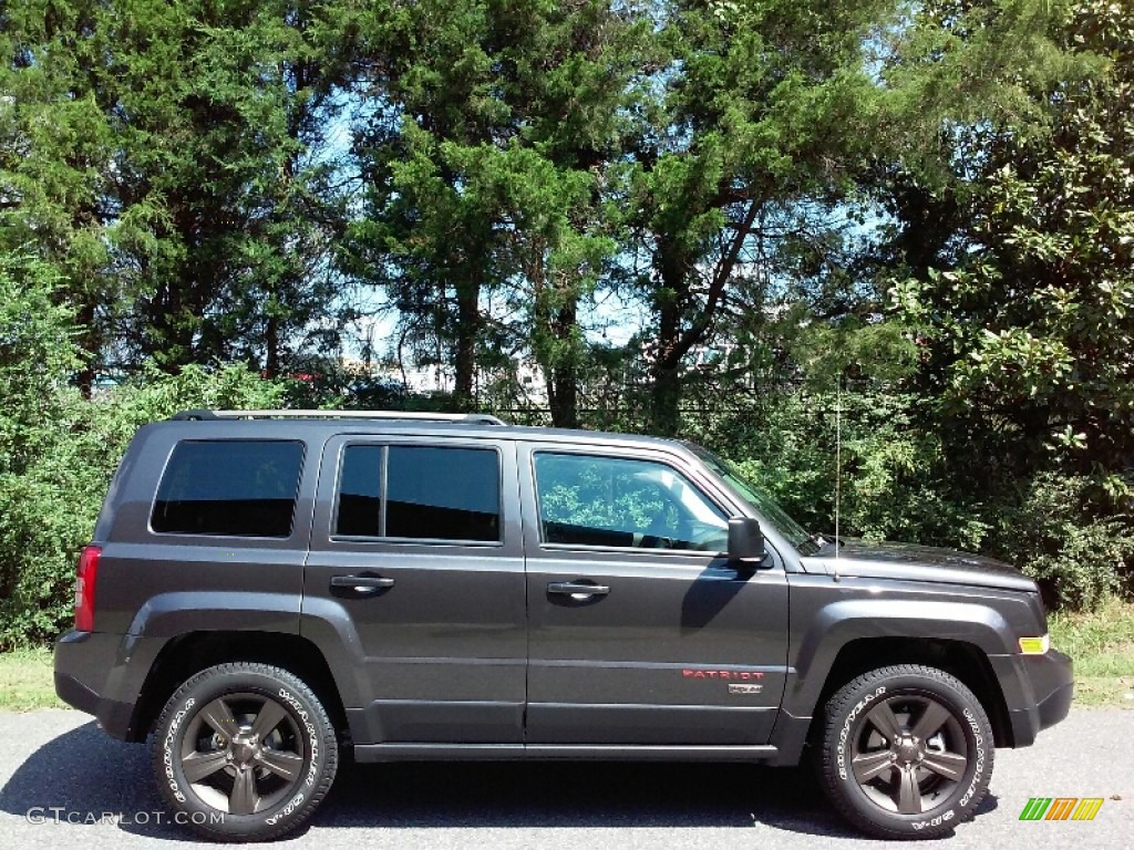 Granite Crystal Metallic 2017 Jeep Patriot 75th Anniversary Edition 4x4 Exterior Photo #115354333