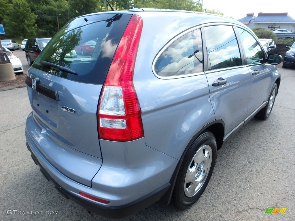 2011 CR-V LX 4WD - Glacier Blue Metallic / Gray photo #5