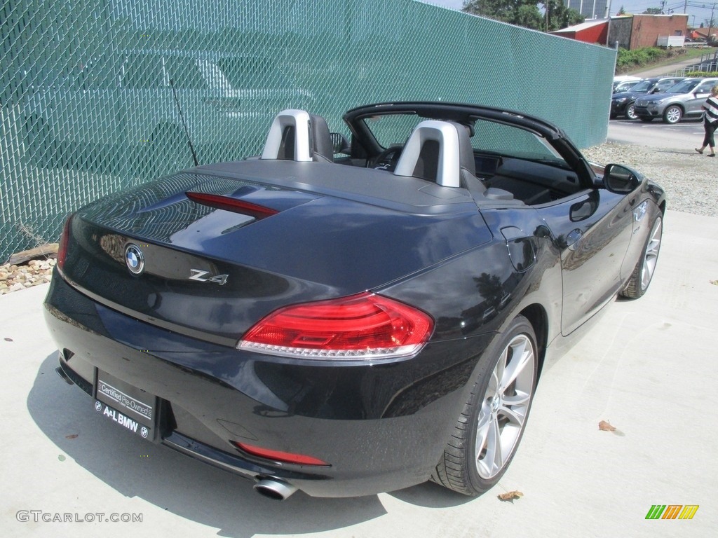 2014 Z4 sDrive35i - Black Sapphire Metallic / Black photo #4