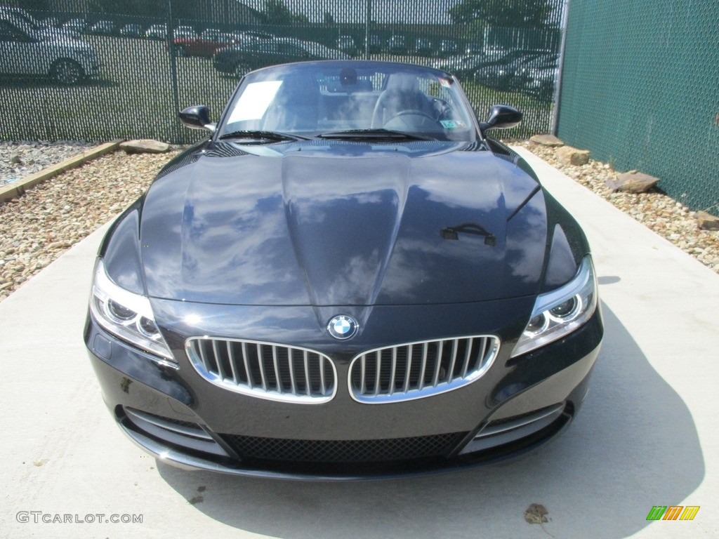 2014 Z4 sDrive35i - Black Sapphire Metallic / Black photo #6