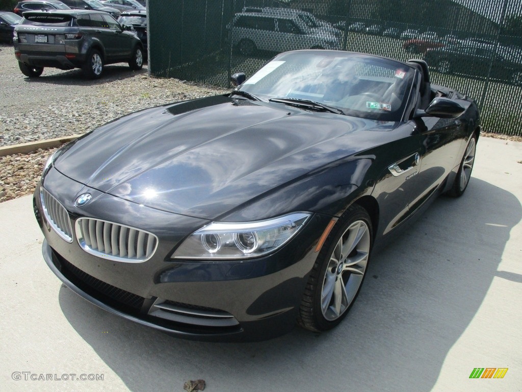 2014 Z4 sDrive35i - Black Sapphire Metallic / Black photo #7