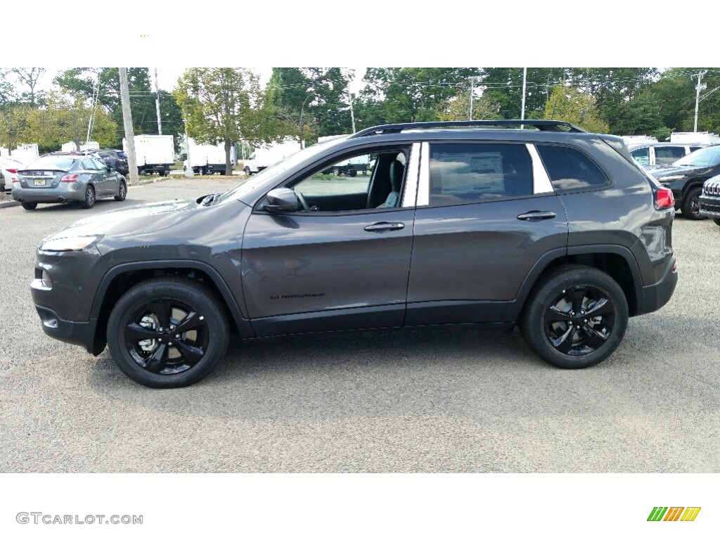 Granite Crystal Metallic 2017 Jeep Cherokee Limited 4x4 Exterior Photo #115355641