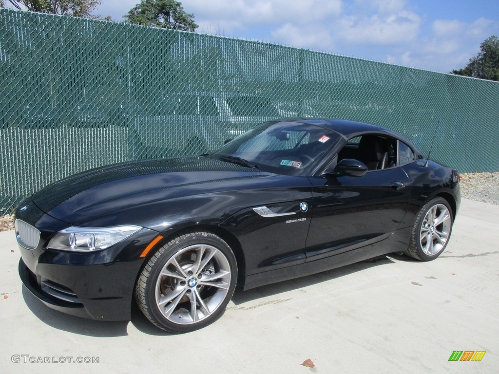 2014 Z4 sDrive35i - Black Sapphire Metallic / Black photo #8
