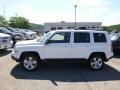 2017 Bright White Jeep Patriot Latitude 4x4  photo #3