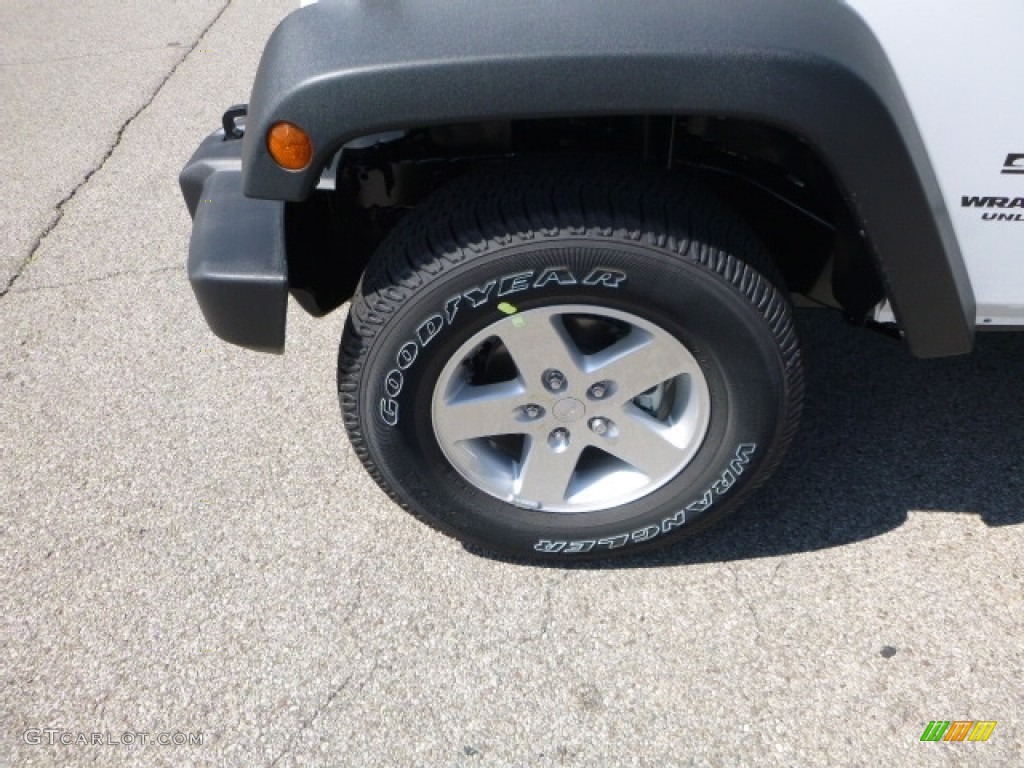 2016 Wrangler Unlimited Sport 4x4 - Bright White / Black photo #2