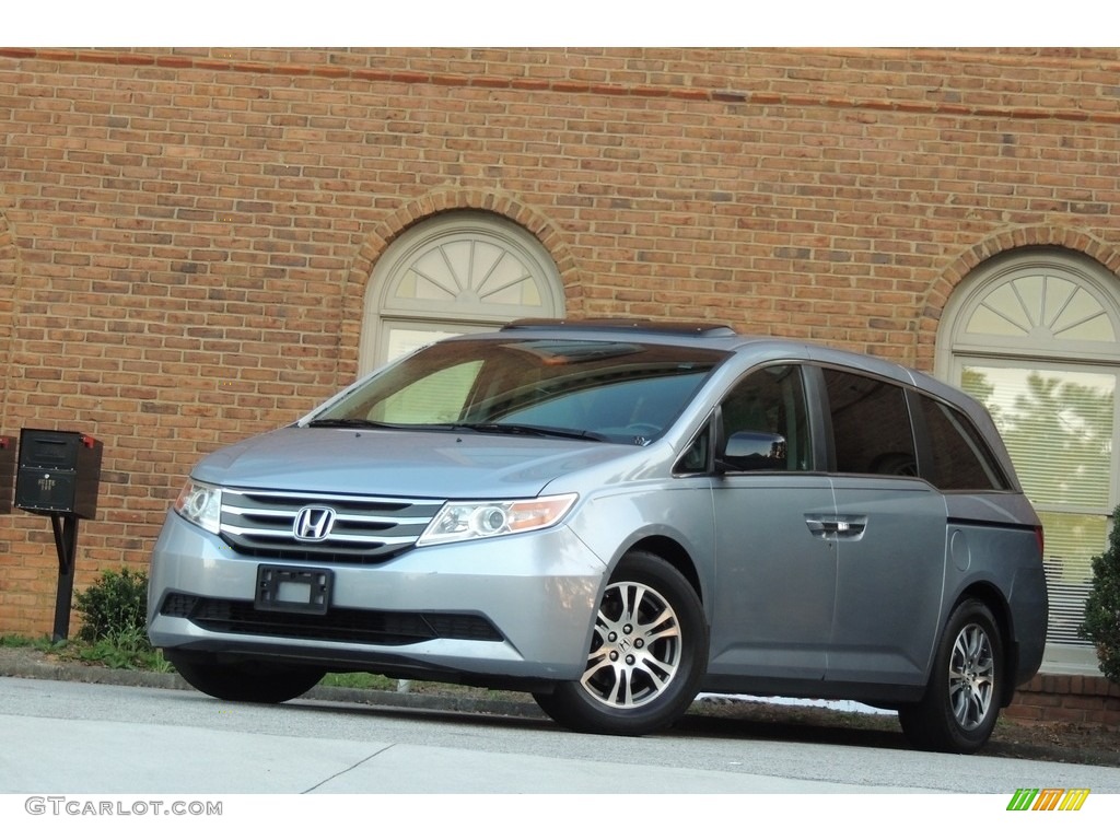 2011 Odyssey EX-L - Celestial Blue Metallic / Gray photo #1