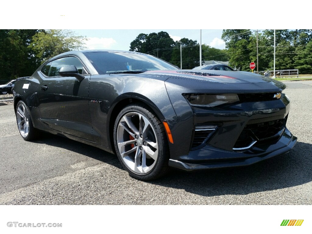 2017 Camaro SS Coupe 50th Anniversary - Nightfall Gray Metallic / 50th Anniversary Jet Black/Dark Gray photo #1