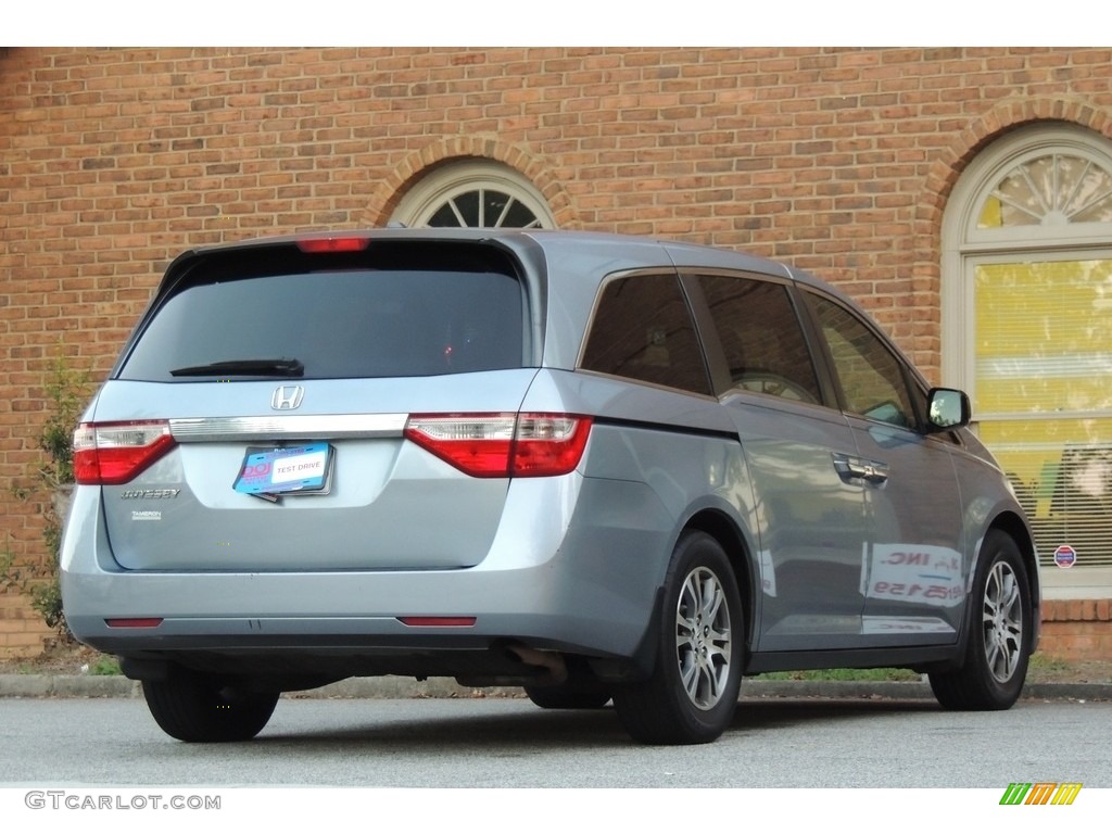 2011 Odyssey EX-L - Celestial Blue Metallic / Gray photo #38