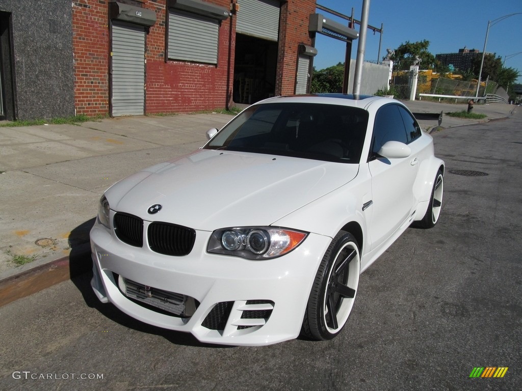 2008 1 Series 135i Coupe - Alpine White / Black photo #1