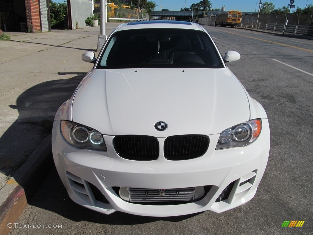 2008 1 Series 135i Coupe - Alpine White / Black photo #3
