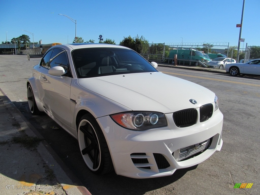 2008 1 Series 135i Coupe - Alpine White / Black photo #5