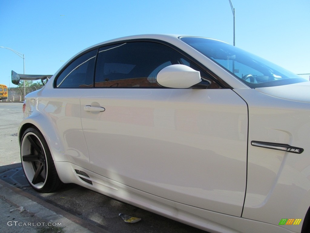 2008 1 Series 135i Coupe - Alpine White / Black photo #9