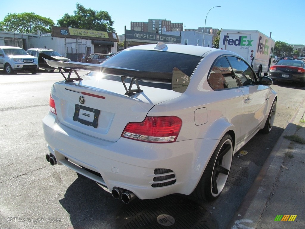 2008 1 Series 135i Coupe - Alpine White / Black photo #11
