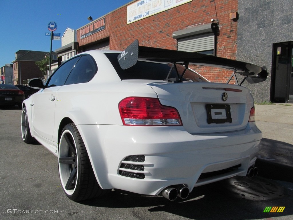 2008 1 Series 135i Coupe - Alpine White / Black photo #16