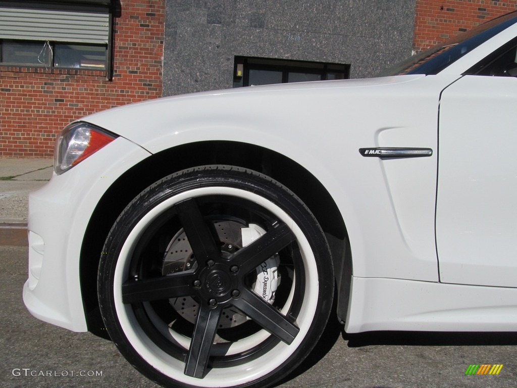 2008 1 Series 135i Coupe - Alpine White / Black photo #18