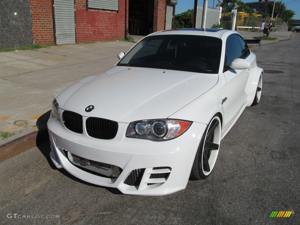 2008 1 Series 135i Coupe - Alpine White / Black photo #21