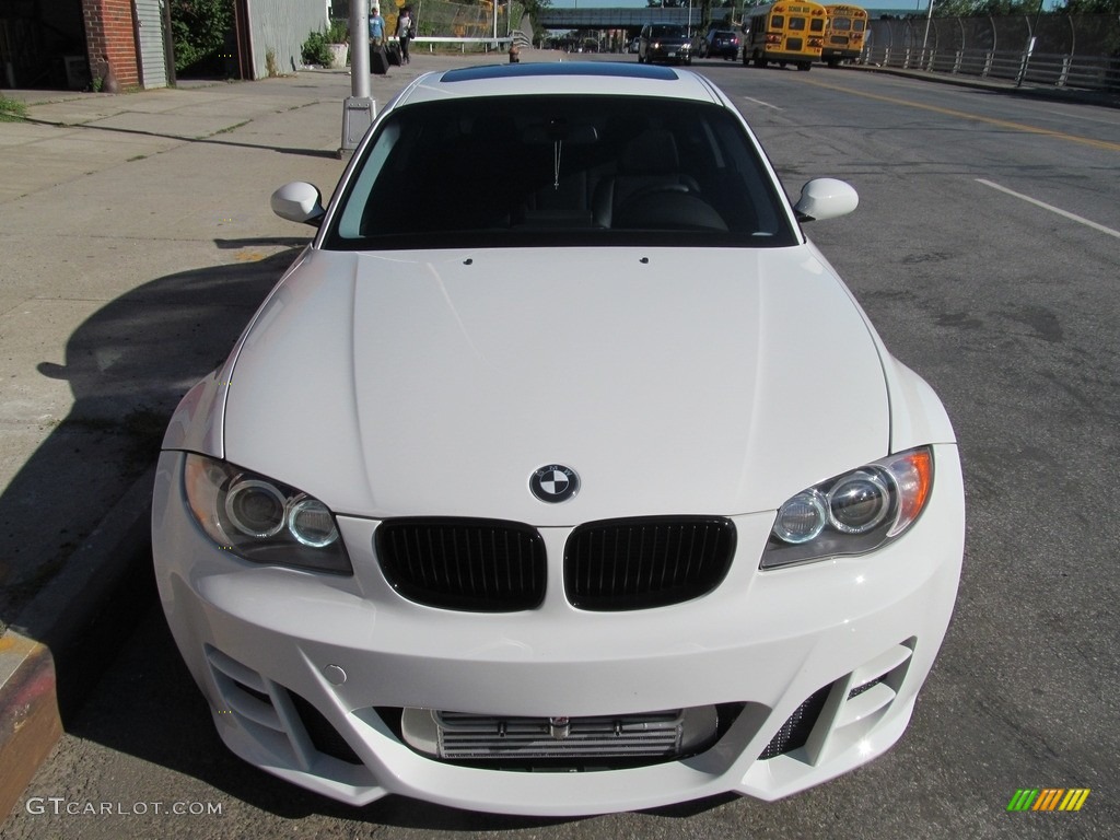 2008 1 Series 135i Coupe - Alpine White / Black photo #23