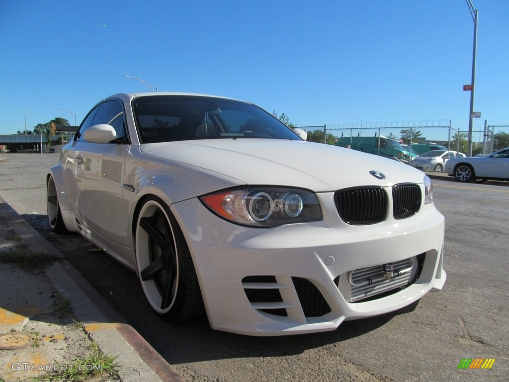 2008 1 Series 135i Coupe - Alpine White / Black photo #26