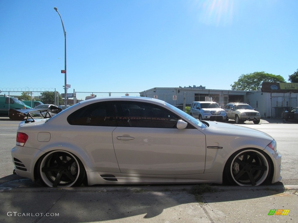 2008 1 Series 135i Coupe - Alpine White / Black photo #27