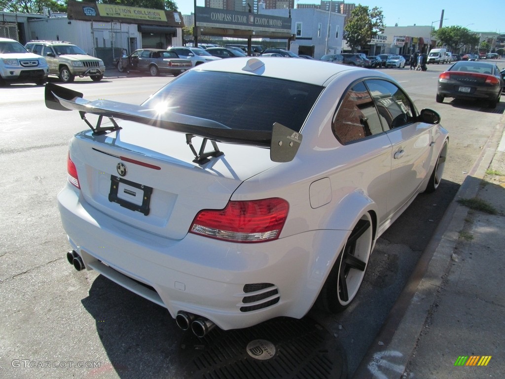 2008 1 Series 135i Coupe - Alpine White / Black photo #31
