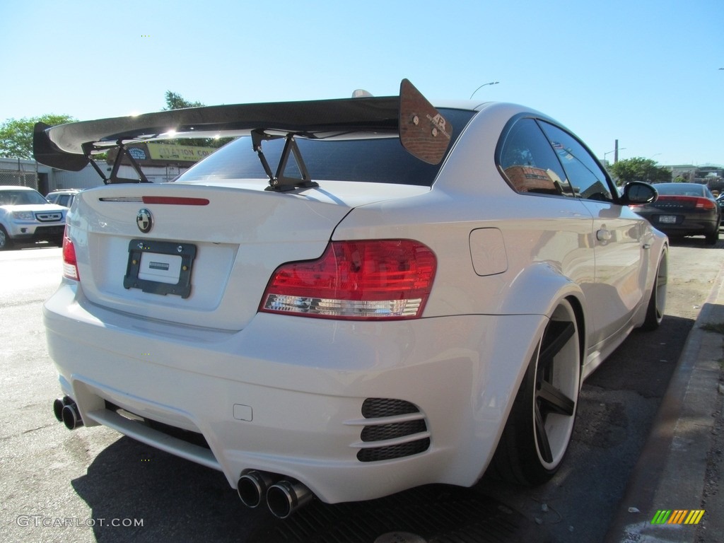 2008 1 Series 135i Coupe - Alpine White / Black photo #32