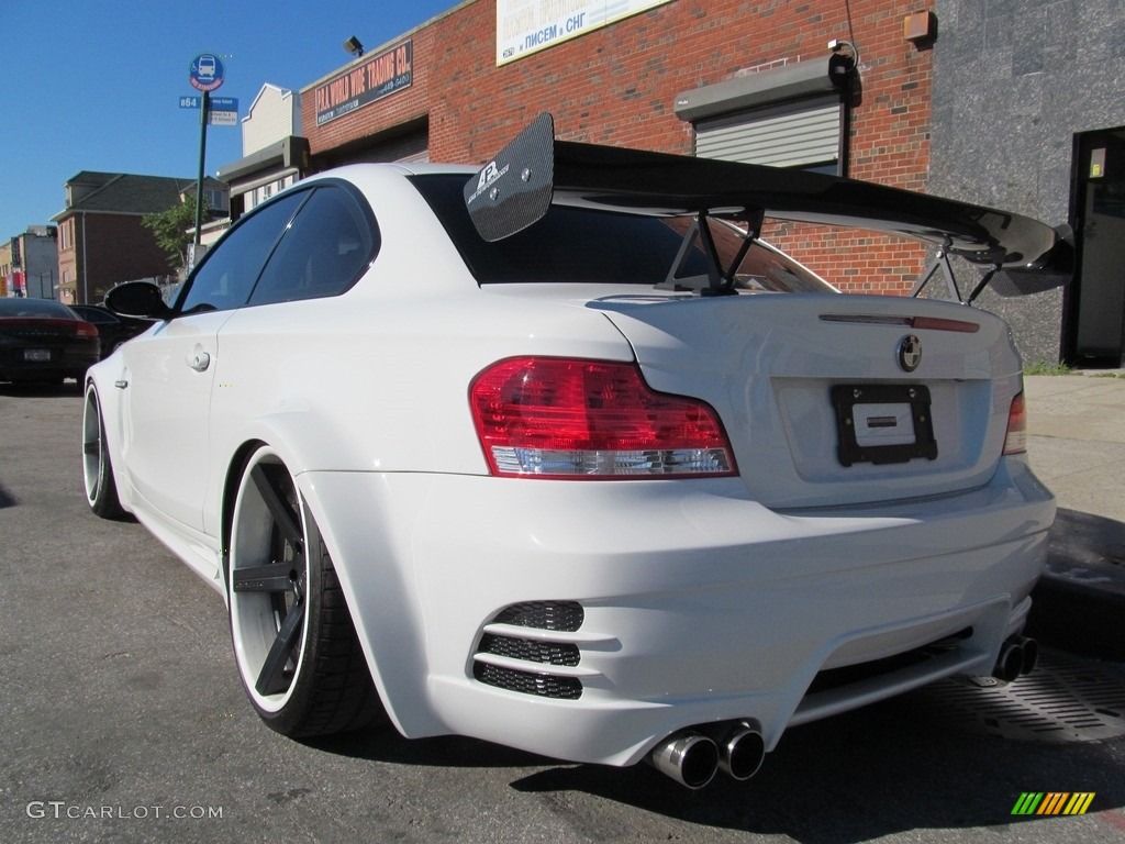 2008 1 Series 135i Coupe - Alpine White / Black photo #37