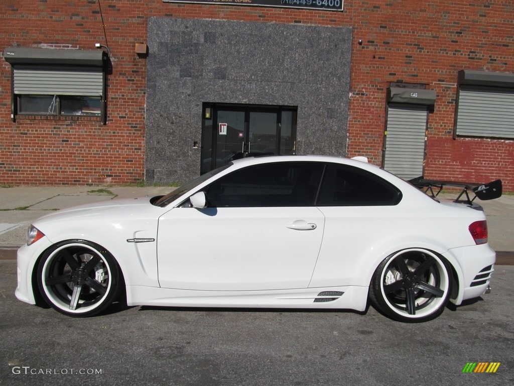2008 1 Series 135i Coupe - Alpine White / Black photo #38