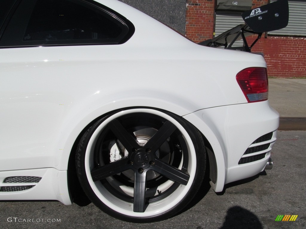2008 1 Series 135i Coupe - Alpine White / Black photo #39
