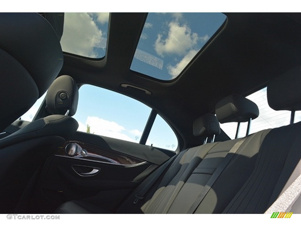 2017 E 300 4Matic Sedan - Selenite Grey Metallic / Black photo #8