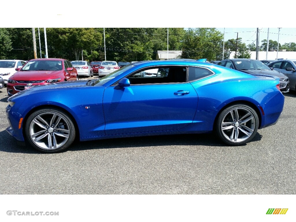 Hyper Blue Metallic 2017 Chevrolet Camaro LT Coupe Exterior Photo #115360327