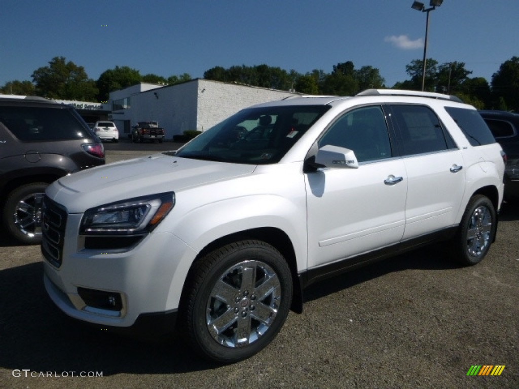 White Frost Tricoat 2017 GMC Acadia Limited AWD Exterior Photo #115360357